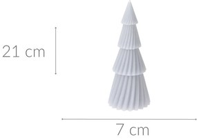 Świeczka ozdobna choinka, 7 x 21 cm