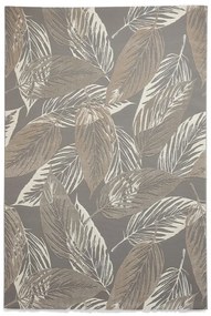 Szary dywan z włókien z recyklingu odpowiedni do prania 160x230 cm Flores – Think Rugs