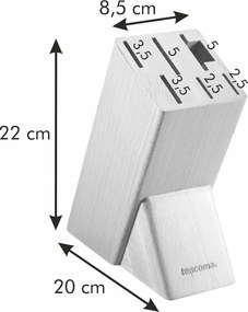 Tescoma Blok NOBLESSE na 6 noży, nożyczki/ ostrzałkę, S