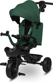 Lionelo - Trójkołowy rowerek dziecięcy KORI Green Emerald