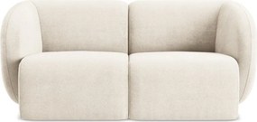Beżowa sofa z tkaniny szenilowej 174 cm Lani – Makamii
