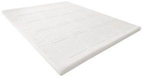 Nakładka na materac DREAMEA żelowa z pamięcią kształtu – 140 × 190 cm
