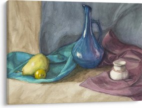 Obraz - Malowana martwa natura (70x50 cm)