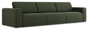 Zielona sofa modułowa 314 cm Kalea – Makamii