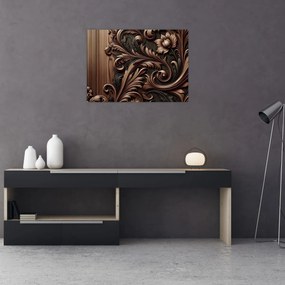 Obraz - Wzór z drewna (70x50 cm)