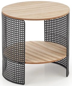 Nowoczesny okrągły kawowy stolik P2-G71