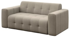 Jasnobrązowa aksamitna sofa 199 cm Tuil – Rodier