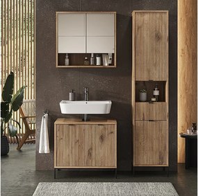 Szafka łazienkowa viking oak 40x35x190 eliza