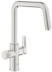 GROHE 30595DC0 - Bateria zlewozmywakowa BLUE PURE, stal nierdzewna