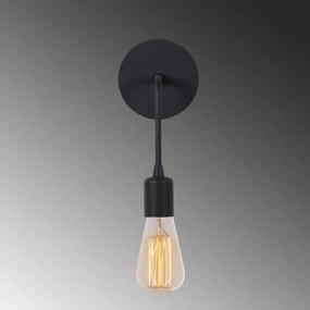Kinkiet w kolorze matowej czerni Dartini – Opviq lights