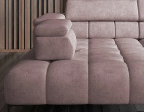 Narożnik PLAZA XL Lewostronny Elektryczna regulacja Tkanina MONOLITH 62 WERSAL