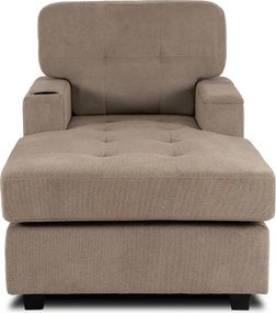 Fotel Wypoczynkowy Sofa NEO Beżowy Tapicerowany Nowoczesny