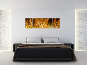 Obraz - Szczegół rosy (170x50 cm)