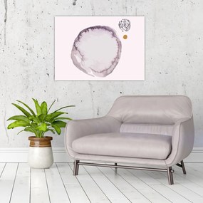 Obraz - Fioletowy minimalizm N⁰4 (70x50 cm)