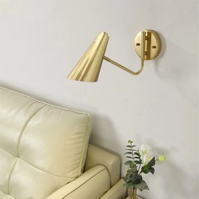 LAMPA ŚCIENNA KINKIET APP1138-1W GOLD