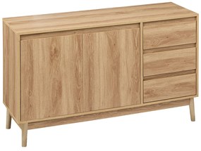 Niska komoda do salonu ABANA, 120 x 39 x 76 cm