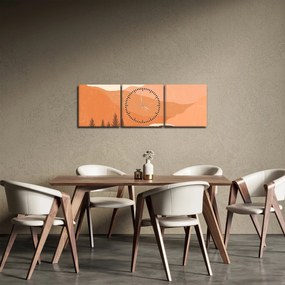 Obraz - Vintage van N⁰1 (z zegarem) (90x30 cm)