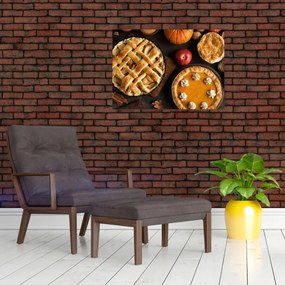 Obraz - Ciasto dyniowe (70x50 cm)