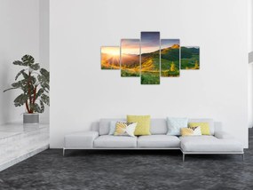 Obraz - Letni krajobraz (125x70 cm)