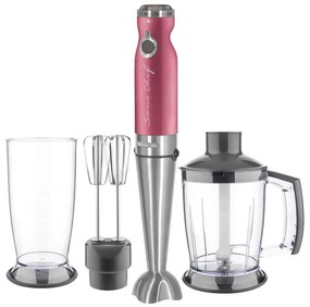 Sencor - Blender kijowy 4w1 1200W/230V stal nierdzewna/różowy