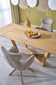 MASSIVE 3 stół rozkładany 160-250x90x77 cm dąb naturalny 6-10 osobowy