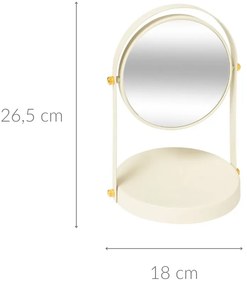 Lusterko kosmetyczne DUO, 26,5 cm