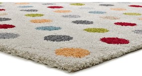 Kremowy dywan 80x150 cm Norge Dots – Universal