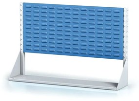 Perforowany stojak z panelem na pojemniki, 1 piętro, podstawowe pole