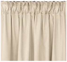 Kremowa zasłona 220x270 cm Carmena – Homede