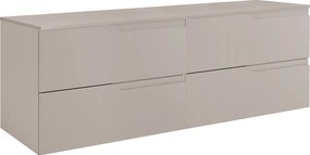 Zestaw mebli łazienkowych pod umywalkę, kaszmirowa, 120 (2 x 60) x 46 x 58 cm