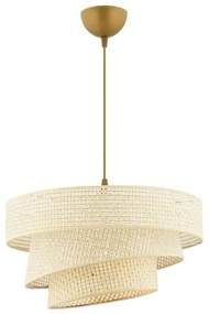 Żyrandol na przewodzie COUPER 1xE27/60W/230V kremowy