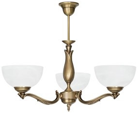 Klasyczny żyrandol mosiężny M-S3