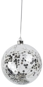 Duża LED świetlna kula z konfetti