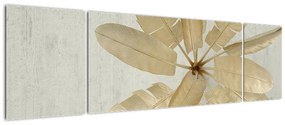 Obraz gęsich piór (170x50 cm)