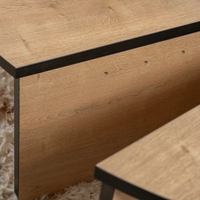 Stolik kawowy Orion Honey Oak Black