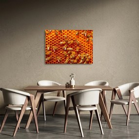 Obraz na szkle - Plaster miodu (70x50 cm)