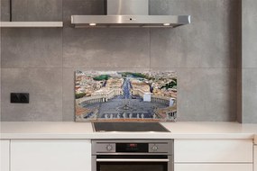 Panel Szklany Rzym Watykan plac panorama