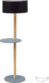 Lampa stojąca Ufo szara, czarny