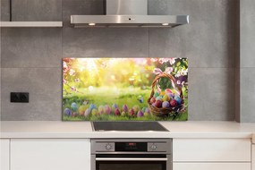 Panel nad Blat Kuchenny Pisanki na Kwiecistej Łące