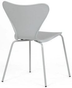 Zestaw krzeseł do jadalni CT-X7034 GREY, 4 szt.