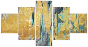 Obraz - Złoty wzór (125x70 cm)
