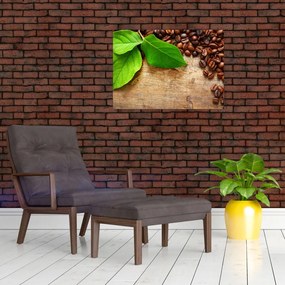 Obraz na szkle - Kawa (70x50 cm)