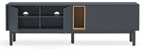 Ciemnoszara szafka pod TV 180x56 cm Corvo – Teulat
