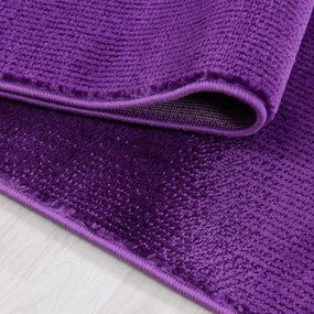 Dywan nowoczesny Parma Fale fioletowo-czarny 200 cm x 290 cm