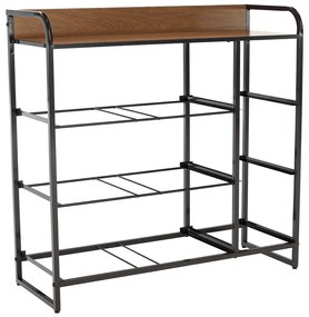 Komoda z szufladami z tkaniny HAZEL TYP 3, brązowy, XL