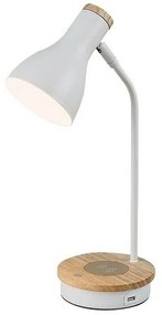 Rabalux 74001 lampa stołowa Mosley, biały