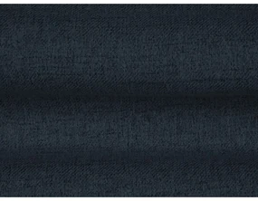 Ciemnoniebieskie tapicerowane łóżko dwuosobowe ze schowkiem i stelażem 180x200 cm Mamaia – Micadoni Home
