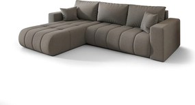 Narożnik BEDANTE MILO PREMIUM L Wind 90 lewy z funkcją spania Mebel łączący wygodę i nowoczesny design