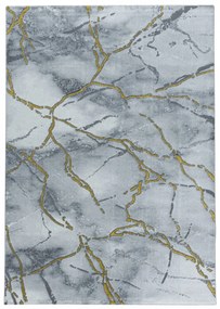 Dywan ekskluzywny Naxos szaro-złoty 80 cm x 150 cm