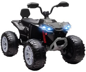 AIYAPLAY Elektryczny Quad dla Dzieci, 24V Pojazd z 4 Kołami, Reflektory, Port USB, Funkcja MP3, 6,5 km/h, 3-8 lat